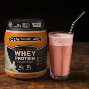 Whey Protein Bodybuilding Supplement Powder