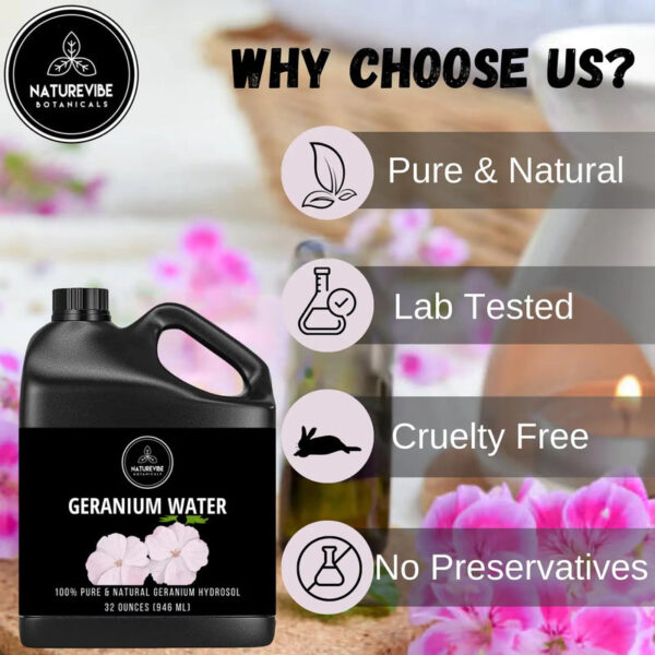 Naturevibe Botanicals Geranium Water